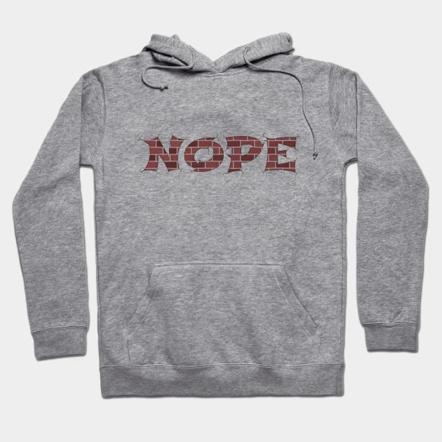 NOPE Hoodie by PolyLine